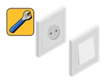 Socket / light switch